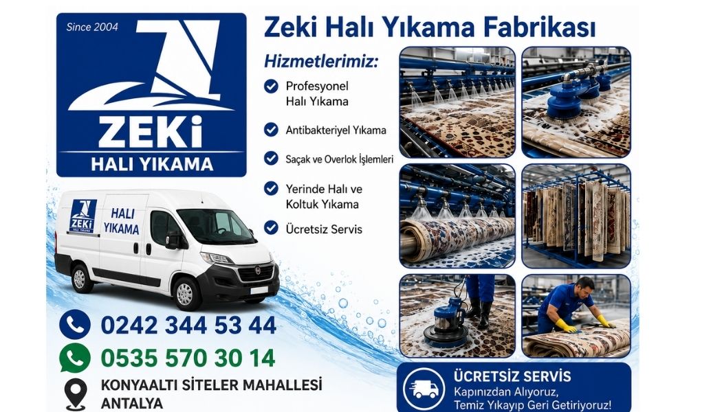 Konyaaltı Siteler Mahallesi Halı Yıkama ile ev ve ofis halılarınızı hijyenik, hızlı ve güvenilir şekilde temizletin. Aynı gün servis ve uygun fiyat garantisi!